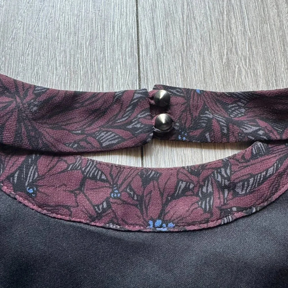 ASTR The Label Long sleeve sheer mini dress sz M - Picture 9 of 11